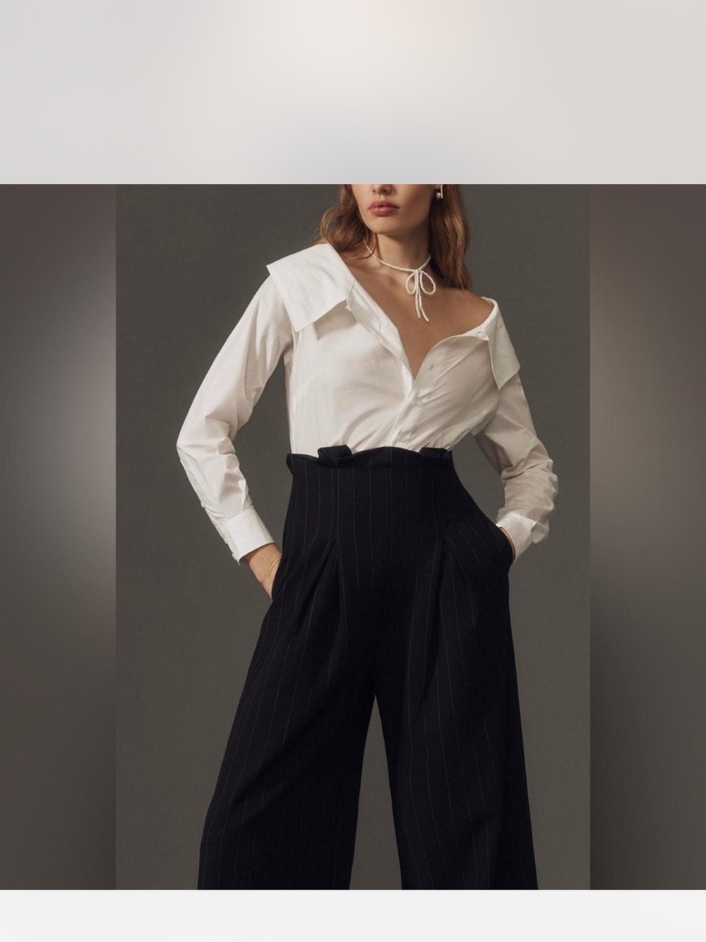 High-Waist Wide-Leg Jumpsuit